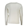 U.S. Grand Polo Elegant Crew Neck Sweater with Contrast Details