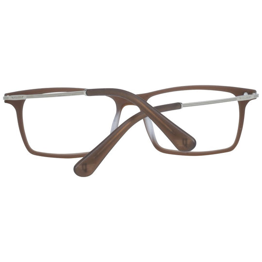 Police Brown Men Optical Frames