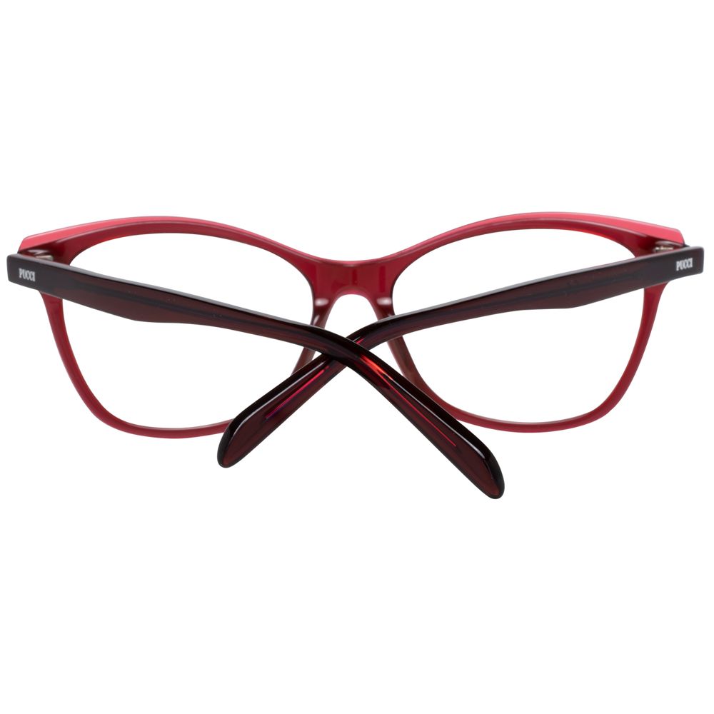 Emilio Pucci Red Women Optical Frames