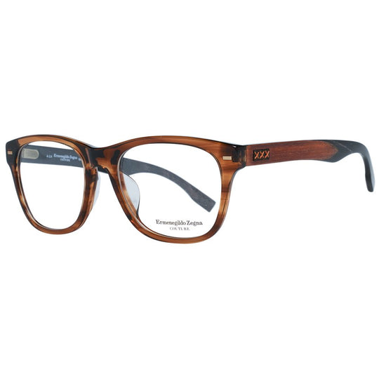 Zegna Couture Brown Men Optical Frames