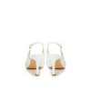 Bottega Veneta White Leather Sandal