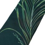Dolce & Gabbana Green Printed 100% Silk Adjustable Men Tie - ACCEXO