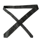 Dolce & Gabbana Dark Gray 100% Silk Fantasy Adjustable Men Tie - ACCEXO