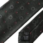 Dolce & Gabbana Dark Gray 100% Silk Fantasy Adjustable Men Tie - ACCEXO