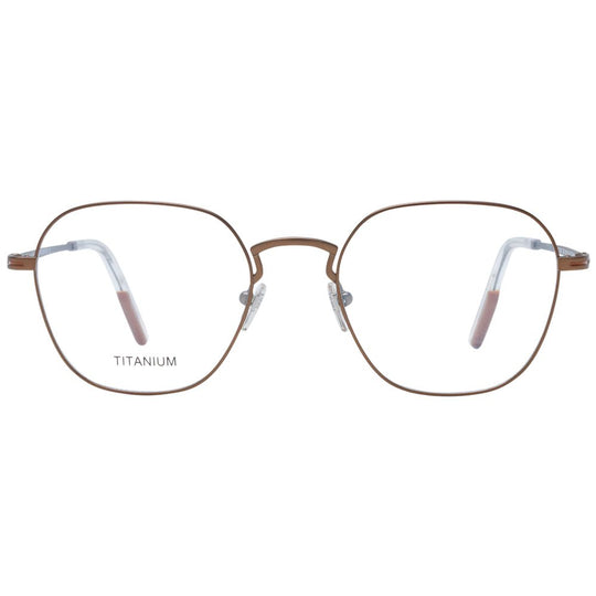 Ermenegildo Zegna Bronze Men Optical Frames