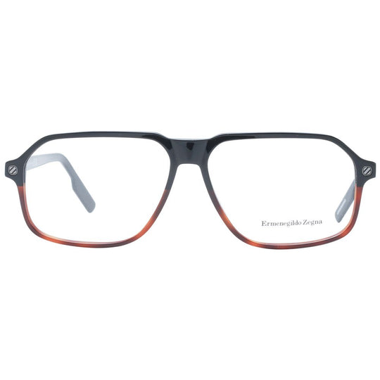 Ermenegildo Zegna Black Men Optical Frames