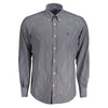 Harmont & Blaine Blue Cotton Shirt