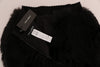 Exquisite Black Mink Fur Mini Shorts