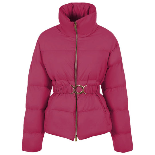 PINKO Fuchsia Nylon Jackets & Coat