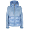 Yes Zee Light Blue Nylon Women's Jacket