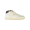 Blauer White Polyester Sneaker