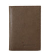 Elegant Leather Men's Wallet in Brown