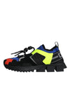 Dolce & Gabbana Multicolor Mesh Sorrento Trekking Sneakers Shoes