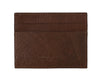 Billionaire Italian Couture Elegant Leather Men's Wallet in Brown