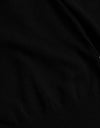 Dolce & Gabbana Black Cashmere Crew Neck Pullover Sweater