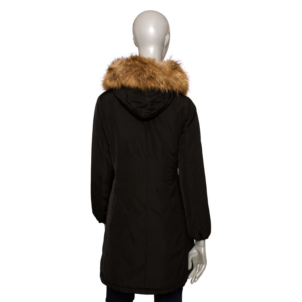 Baldinini Trend Black Polyester Women Jacket - ACCEXO