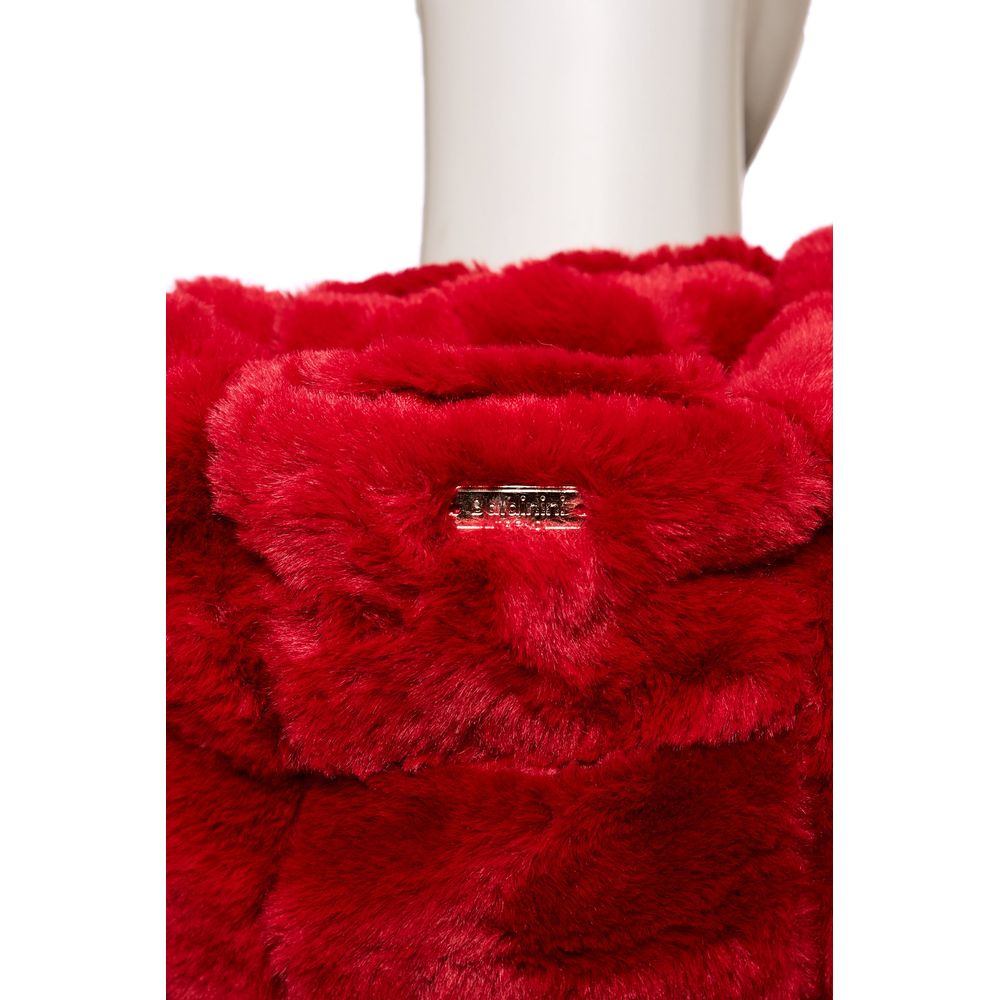 Baldinini Trend Red Polyester Women Jacket - ACCEXO