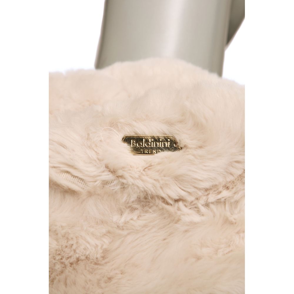 Baldinini Trend Beige Polyester Women Jacket - ACCEXO