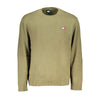 Tommy Hilfiger Green Cotton Sweater