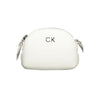 Calvin Klein White Polyethylene Handbag