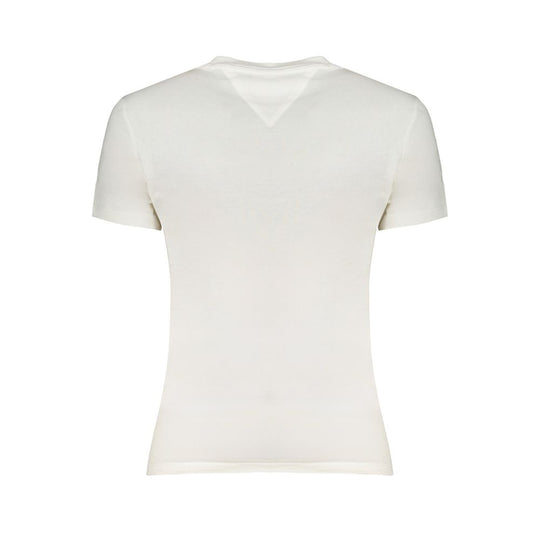 Tommy Hilfiger White Cotton Tops & T-Shirt