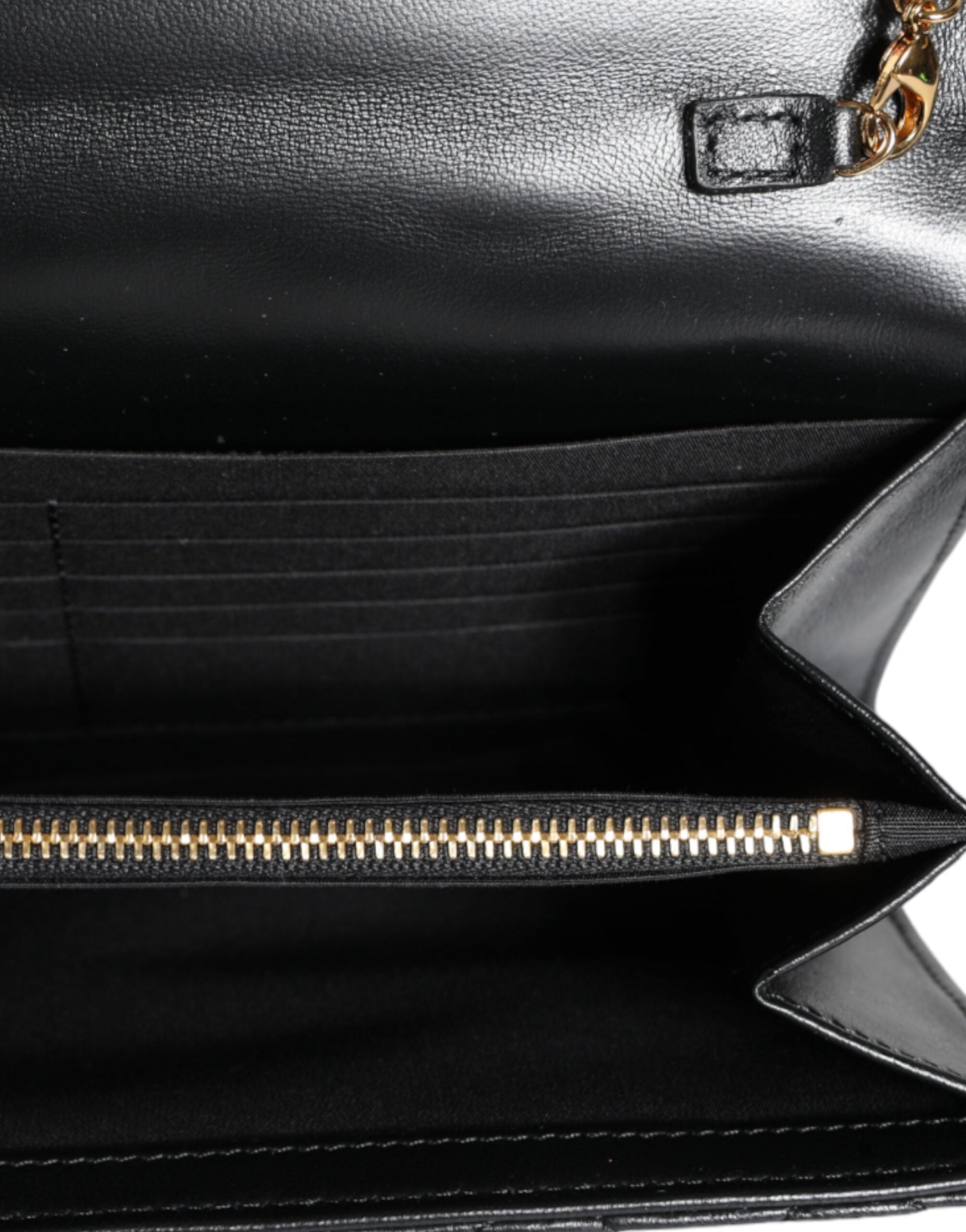 Versace Black Quilted Nappa Leather Crossbody Shoulder Bag - ACCEXO