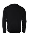 Versace Black Medusa Fleece Cotton Crew Neck Sweatshirt Sweater