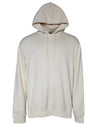 Dolce & Gabbana Off White Cotton Hooded Pullover Sweater