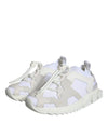 Dolce & Gabbana White Mesh Sorrento Trekking Sneakers Shoes