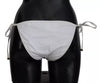 Dolce & Gabbana White DG Logo Beachwear Swimwear Bikini Bottom