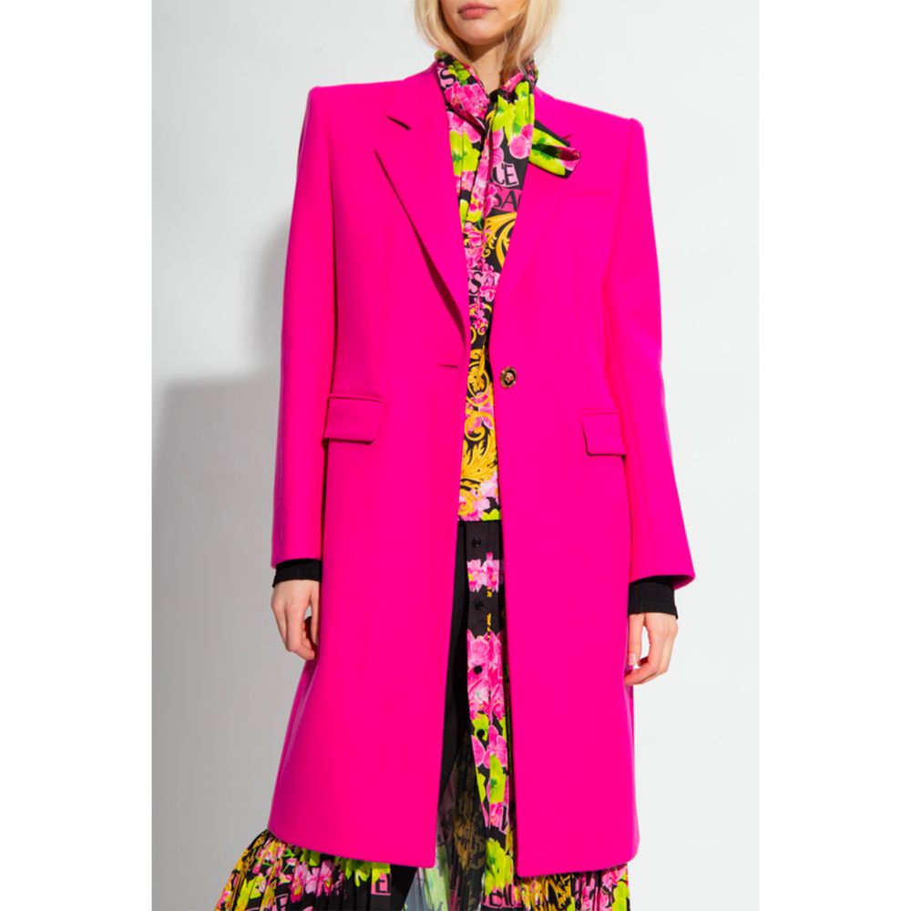 Versace Fuchsia Viscose Jackets & Coat