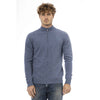 Billionaire Italian Couture Light Blue Wool Sweater