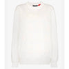 Dolce & Gabbana White Cotton Sweater