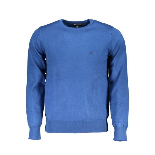 U.S. Grand Polo Blue Nylon Sweater