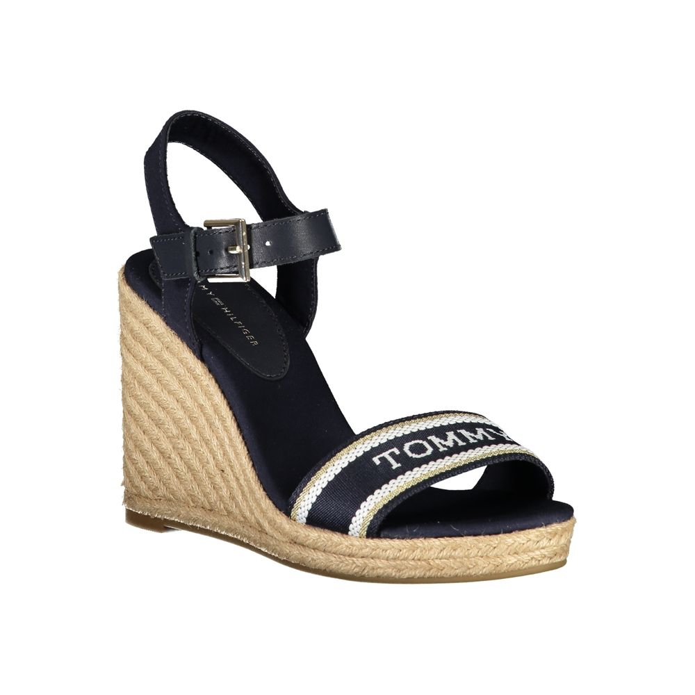 Tommy Hilfiger Blue Polyester Sandal