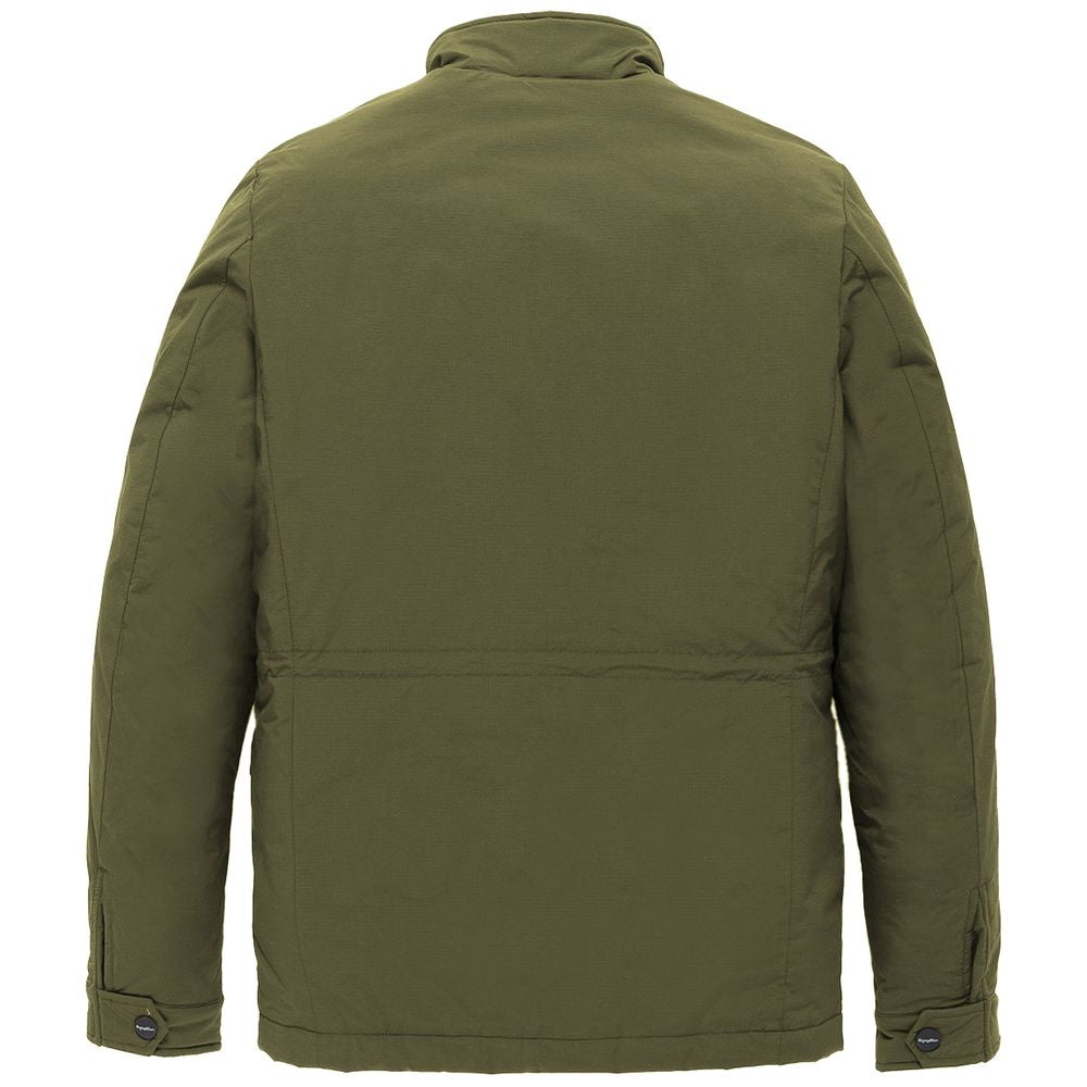 Refrigiwear Green Nylon Men Jacket