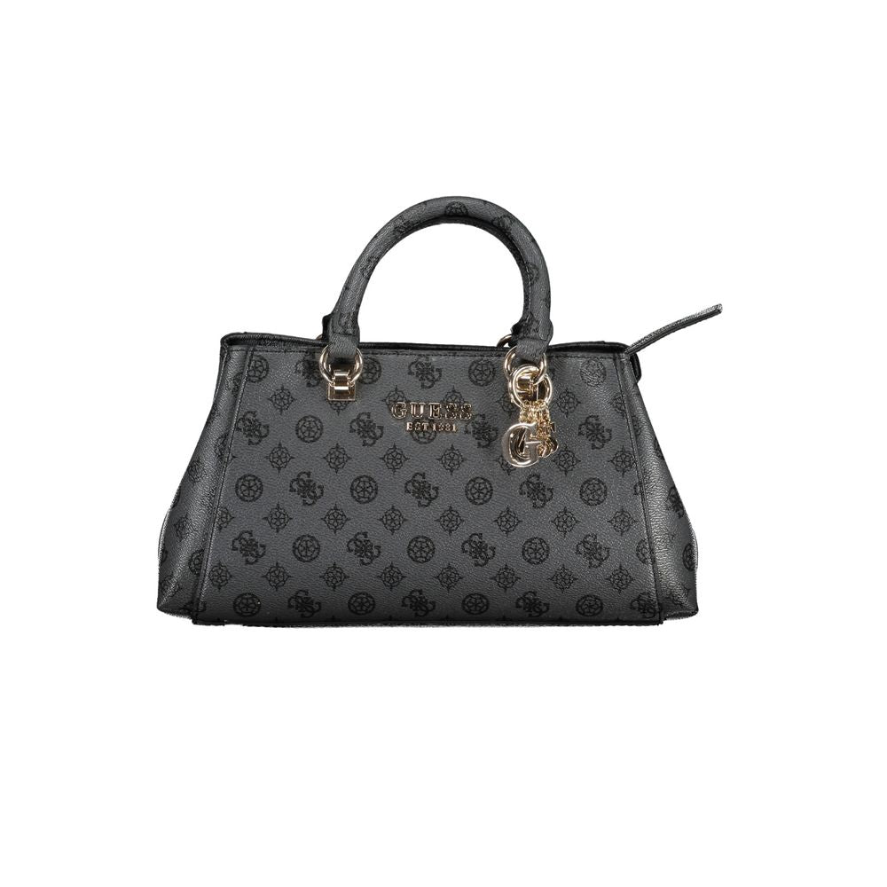 Guess Jeans Gray Polyethylene Handbag - ACCEXO