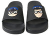 Black Slides Sandals Beach Saint Barth Shoes