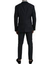 Dark Blue Wool NAPOLI Formal 2 Piece Suit
