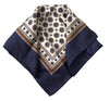 Elegant Multicolor Silk Men's Pocket Square