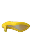 Yellow Crystal CINDERELLA Heels Pumps Shoes