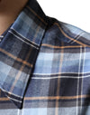 Dolce & Gabbana Multicolor Patchwork Button Down Casual Shirt