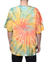 Dolce & Gabbana Multicolor Tie-Dye Logo Cotton T-shirt