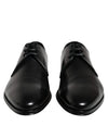 Dolce & Gabbana Black Leather Derby Formal Dress Shoes