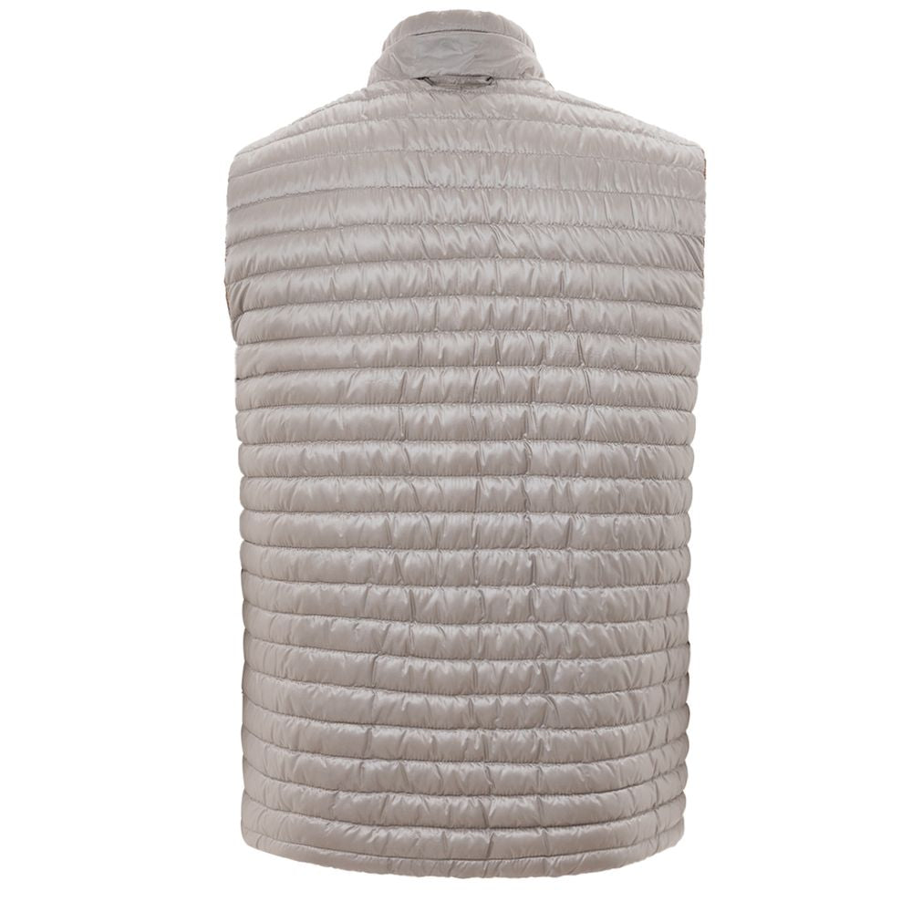 Herno Brown Polyamide Vest - ACCEXO