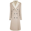 Made in Italy Beige Wool Vergine Jackets & Coat