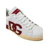 Dolce & Gabbana White Leather Sneaker