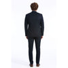 Baldinini Trend Blue Wool Suit