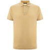 Loro Piana Yellow Silk Polo Shirt