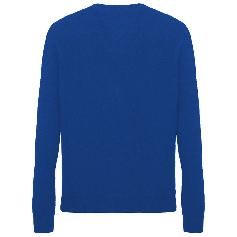 Malo Blue Cashmere Sweater